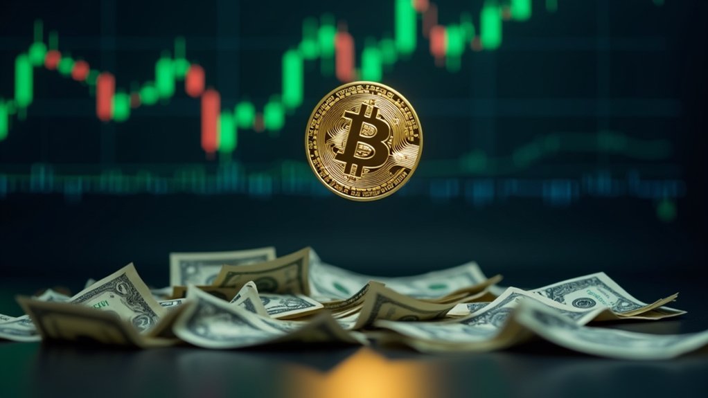 bitcoin surges dollar weakens
