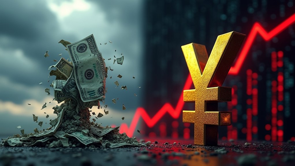 china dollar collapse warning