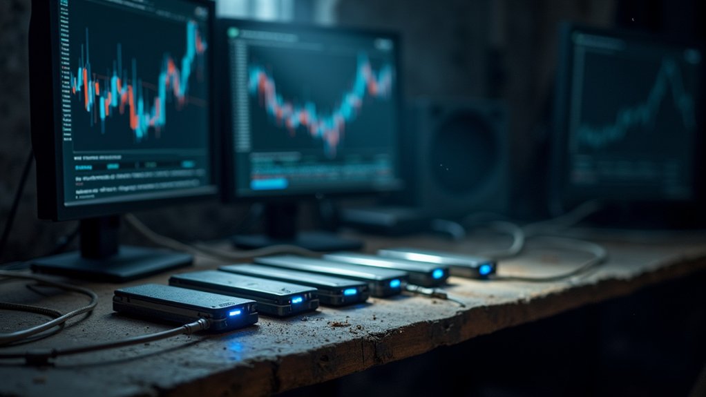 bitcoin disappears into cold storage